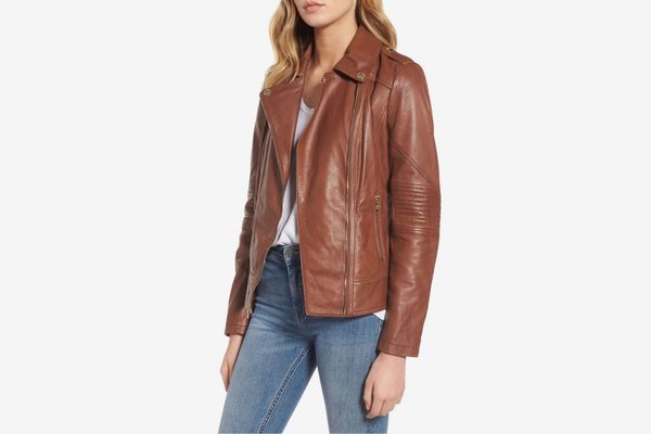Guess Leather Moto Jacket