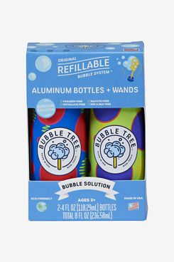 Bubble Tree Original Refillable Bubble System Aluminum Bottles