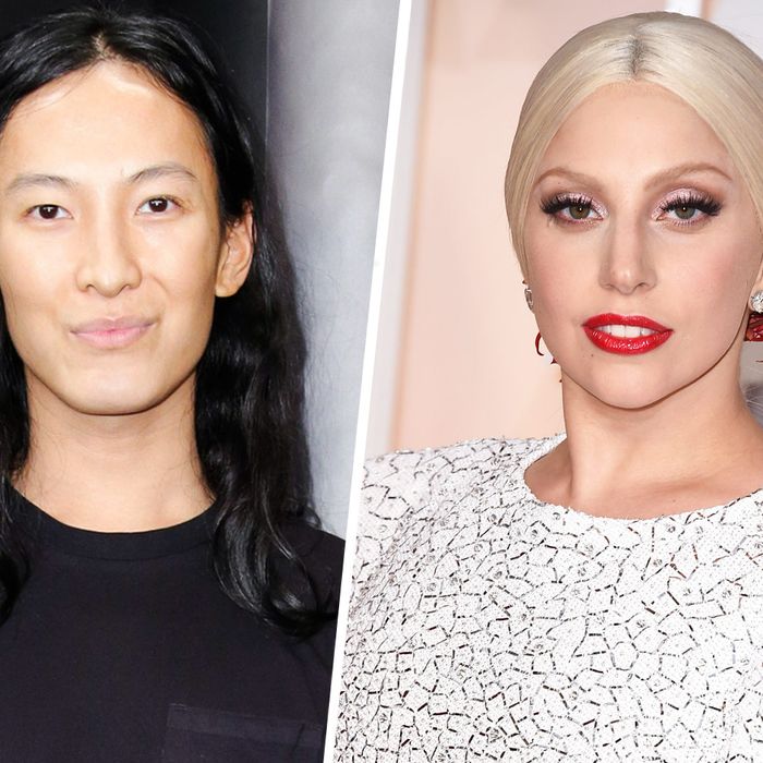 Alexander Wang and Lady Gaga