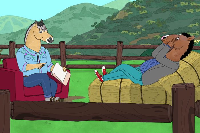 Sam Richardson and Will Arnett in BoJack Horseman.