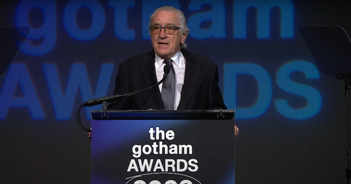 Robert De Niro Claims His Gotham Awards Speech Was ‘Edited Out’
