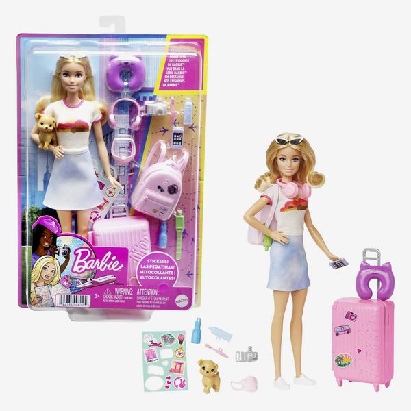 Barbie Doll and Accessories, 'Malibu' Travel Set