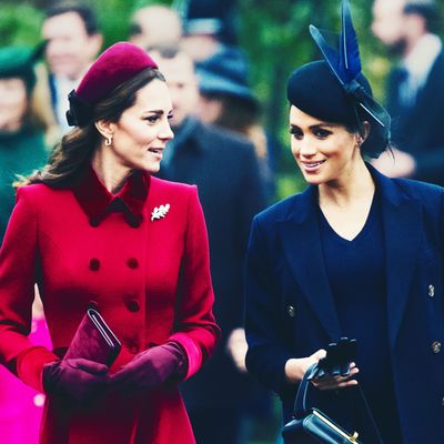 Kate Middleton and Meghan Markle.