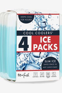Cool Coolers by Fit + Fresh, Reusable & Long-Lasting Slim Ice Packs