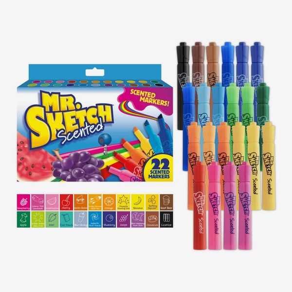 Mr. Sketch Scented Markers, Chisel Tip, 22 Count