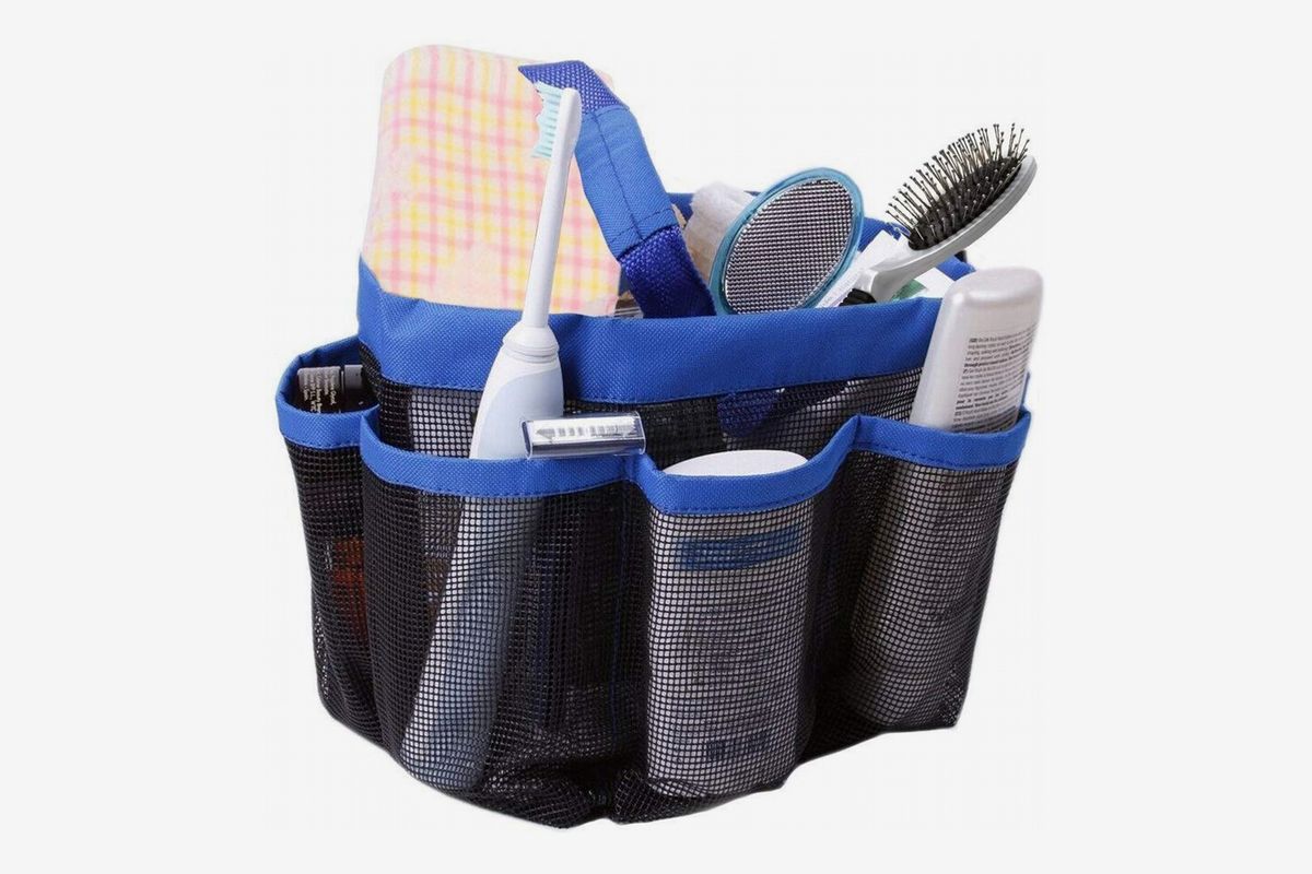 2x Mesh Shower Caddy Quick Dry Oxford Hanging Toiletry Bath Organizer Tote 