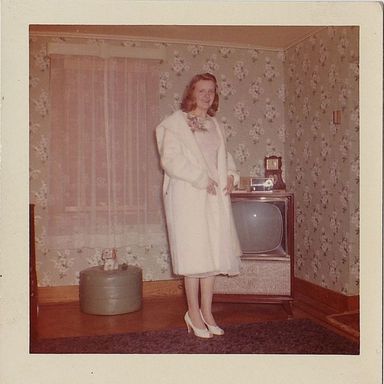 A selection from Oliver Wasow's photo essay "Go Over There By the TV" (2014).