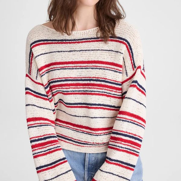Madewell Boatneck Pullover Sweater