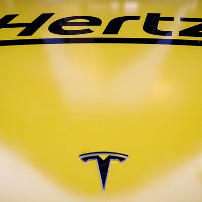 Who Wants to Buy 30,000 Used Teslas From Hertz? - New York Magazine