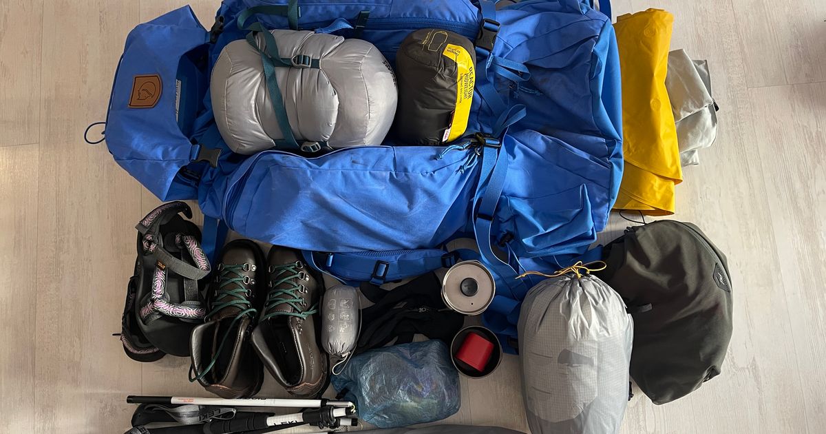 Everything I'm Taking on the Tour du Mont Blanc