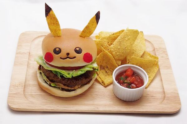 This Adorable Pikachu Burger Is About 15 Years Too Late