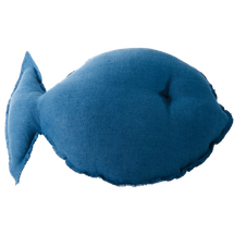 Giardino Segreto Fish Cushion - Blue