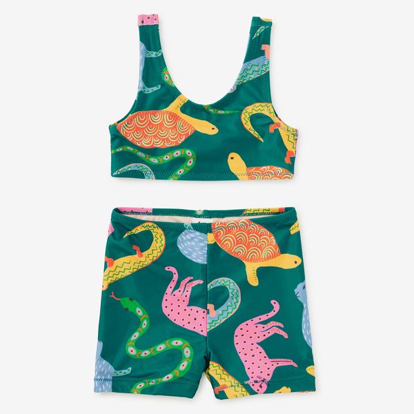 Tea Collection Tankini & Board Shorts Swim Set