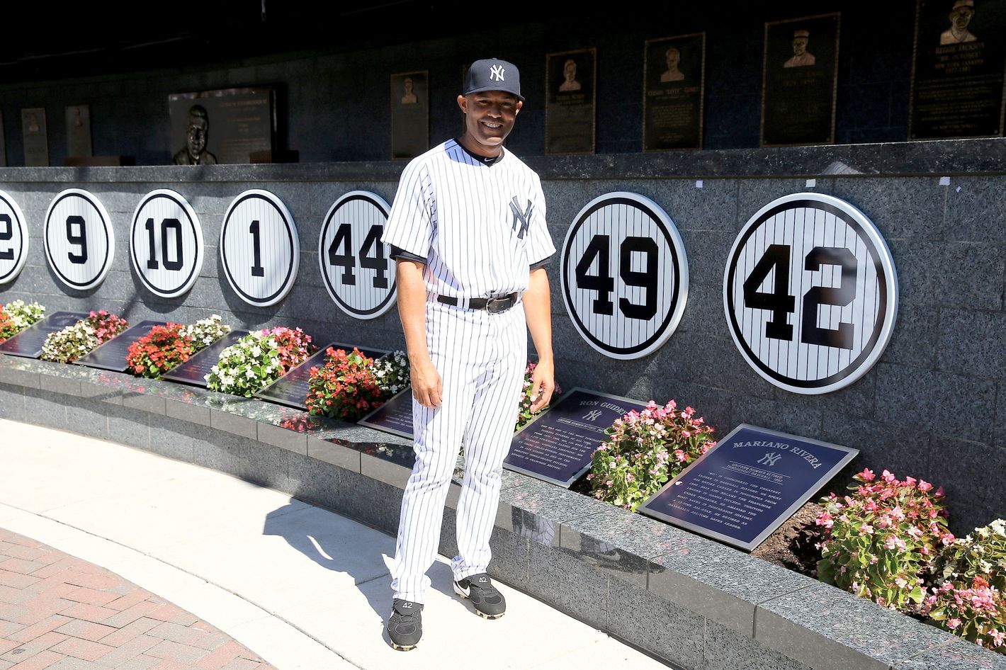 Yankee Stadium: Monument Park - Retired Numbers - Don Matt…