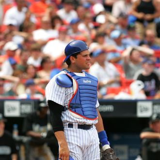 2004 Mike Piazza Game-Worn Mets Jersey