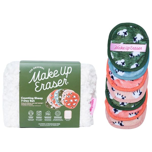 The Original Makeup Eraser Counting Sheep 7-Piece Cloth Set