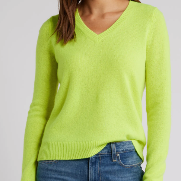 Caslon Cashmere V-Neck Sweater