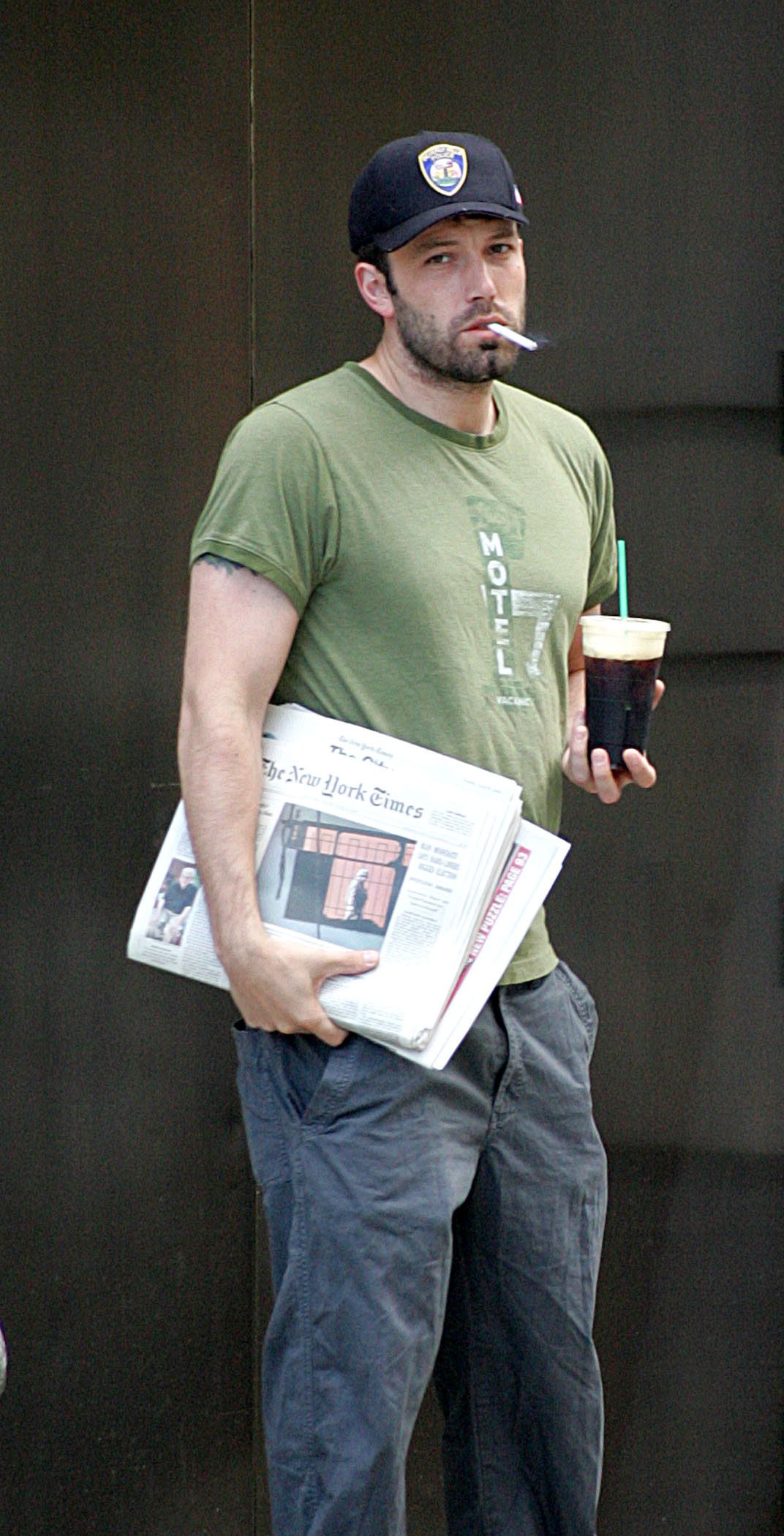 A Miserable Gallery of Ben Affleck Smoking Through the Pain of Existence.