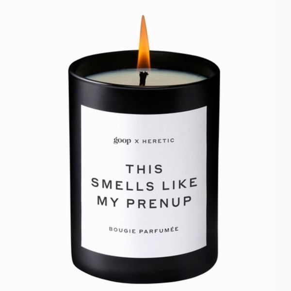 GOOP X HERETIC This Smells Like My Prenup Candle