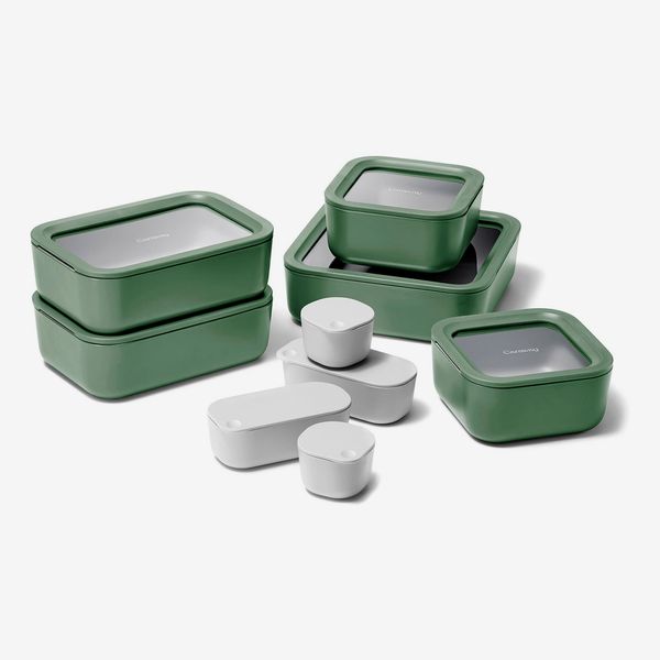 Caraway 14-Piece Food Storage Glass Container Set
