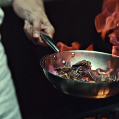 A teenage lung flambé sure to take your breath away.