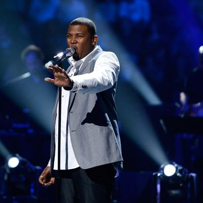 AMERICAN IDOL: Curtis Finch, Jr. performs in front of the judges on AMERICAN IDOL airing live Wednesday, March 6 (8:00-10:00PM ET/PT) on FOX.