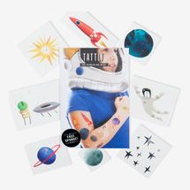 Tattly Space Explorer Tattoo Set, by Oliver Jeffers