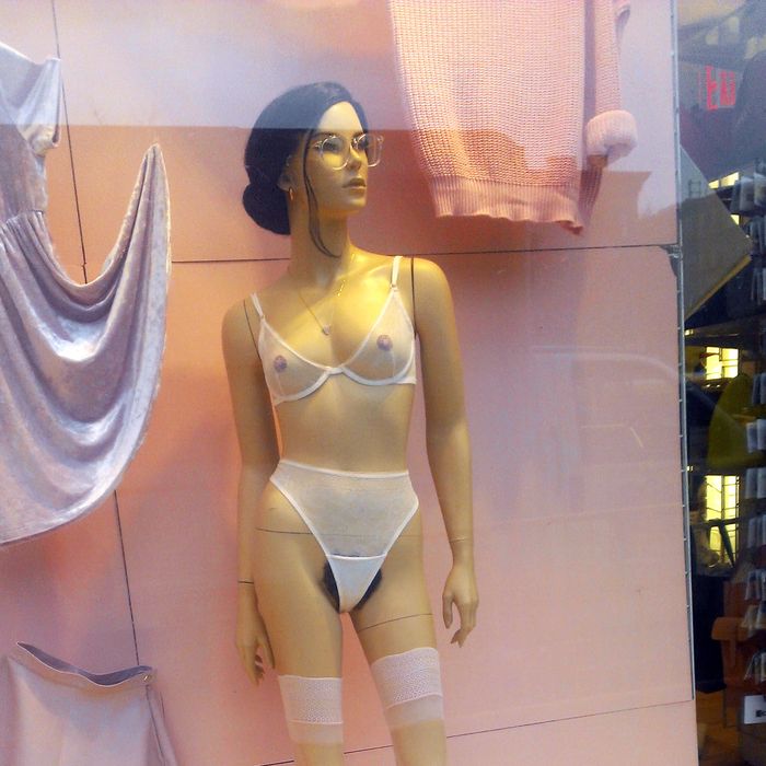 American Apparel Displays Big, Bushy Bush