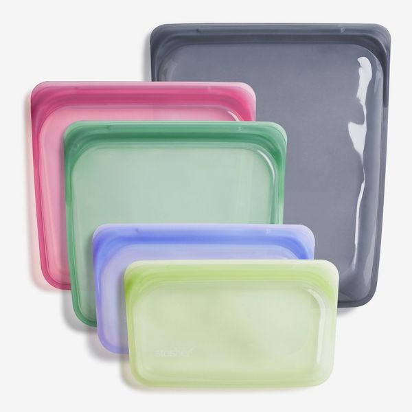 Stasher Reusable Silicone 5-Pack Bundle