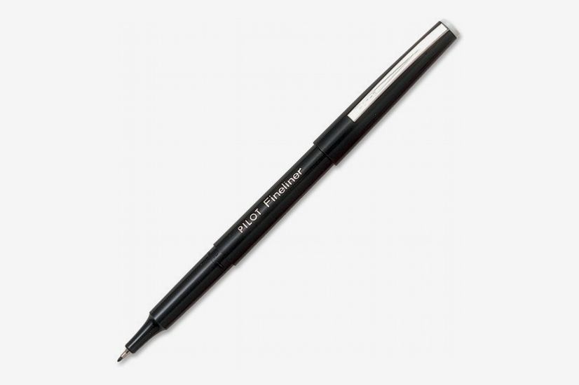 Single Pen Black Ink Refillable & Retractable Gel Ink Rolling Ball Pen Fine Point Metallic Platinum Barrel 
