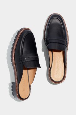 Madewell The Corinne Lugsole Loafer Mule