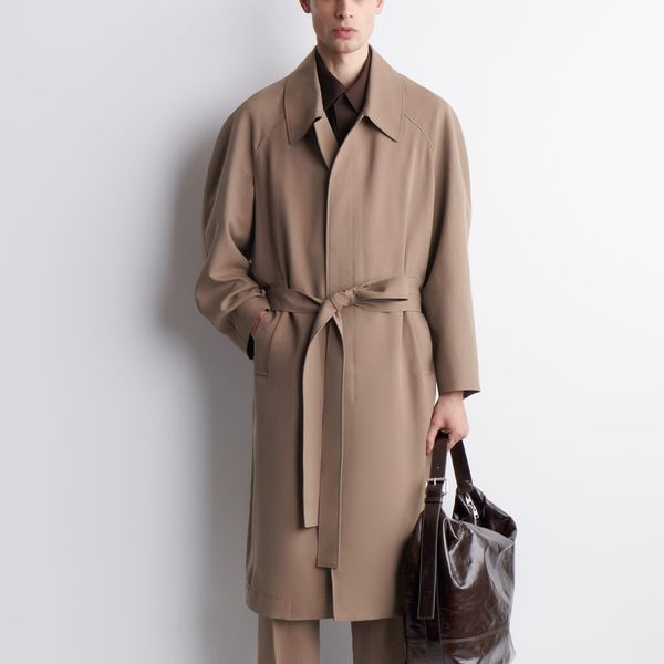 COS Fluid Twill Car Coat
