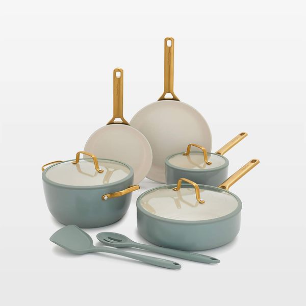 GreenPan Reserve Pro Moss 10-Piece Ceramic Non-Stick Cookware Set