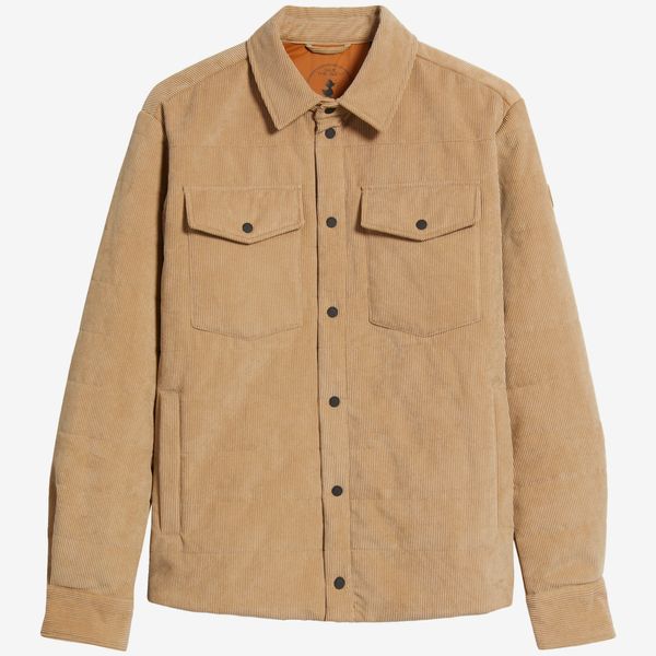 Save the Duck Magnus Water Repellent Corduroy Shirt Jacket