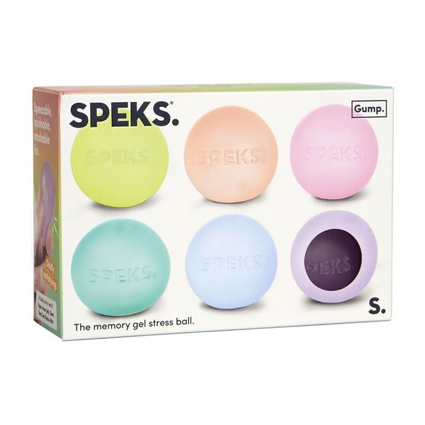 Speks Gump Memory Gel Stress Ball Multicolor Minis