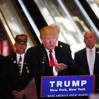 Donald Trump Holds Press Conference At Trump Tower