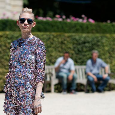 See the Best of Street Style Featuring Raf Simons’s Designs at Dior