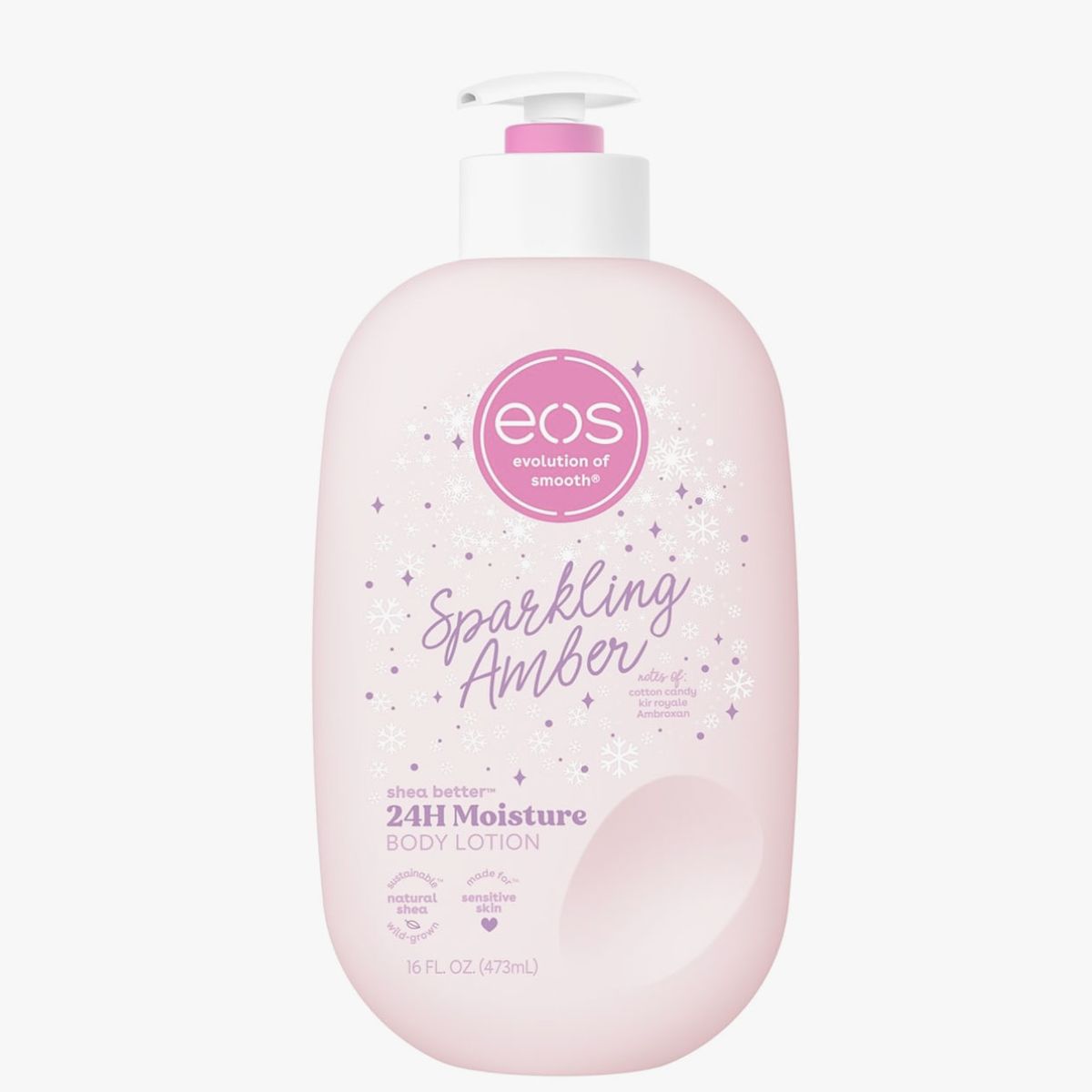 EOS Shea Better Holiday Body Lotion Sparkling Amber