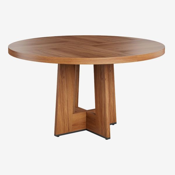 Garvee Modern 7-Leg Round Dining Table