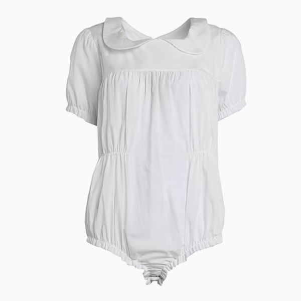 Maison Margiela Four-stitch Cotton Bodysuit