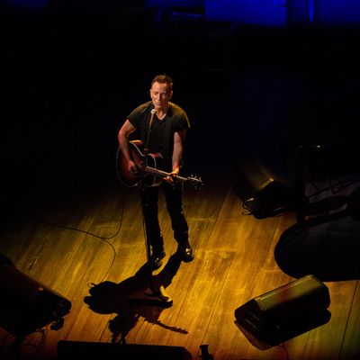 Bruce Springsteen performs in Springsteen on Broadway.