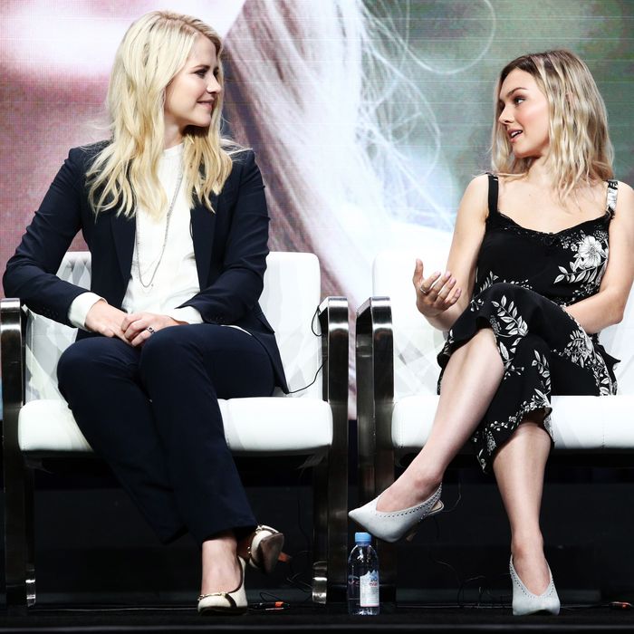 Elizabeth Smart and actress Alana Boden, who plays Smart in the Lifetime movie.