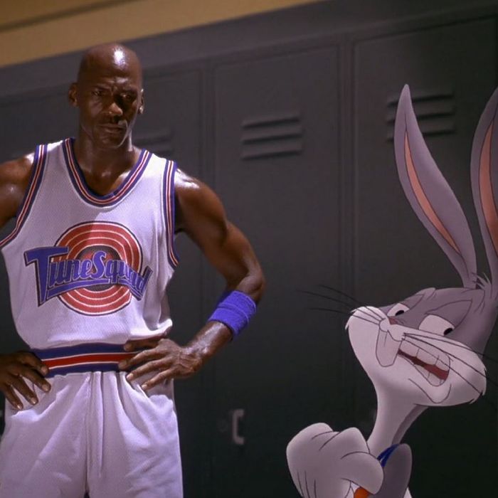 talking michael jordan space jam