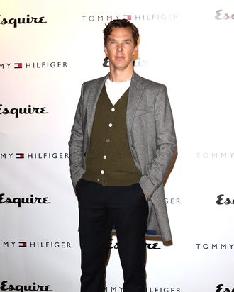 Benedict Cumberbatch attends the Tommy Hilfiger & Esquire event as part of the London Collections: MEN AW13 at Zetter Townhouse at on January 7, 2013 in London, England.