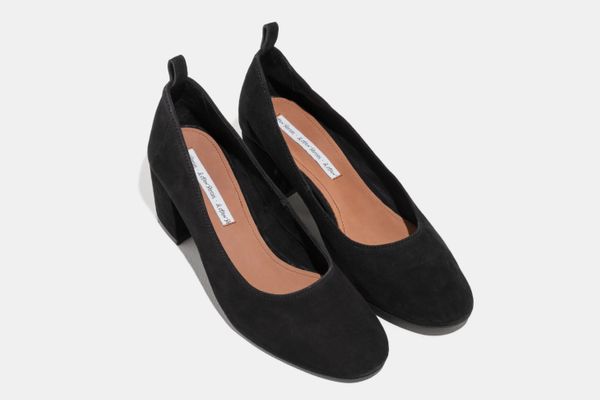 Suede Ballet Pump