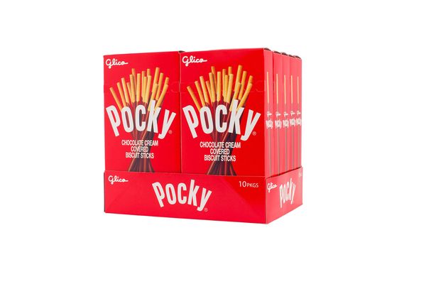 Pocky Chocolate Sticks, Pack of Ten