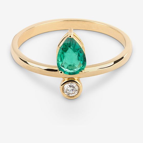 Aurelia & Pierre Irawo Colored-Gemstone and Diamond Ring