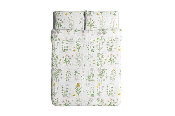 Ikea Strandkrypa Duvet Cover and Pillowcases