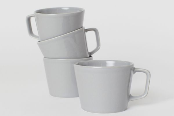 4-Pack Ceramic Cups