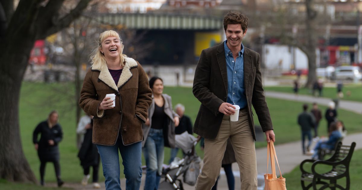 Florence Pugh and Andrew Garfield Have a Car-Accident Meet-Cute